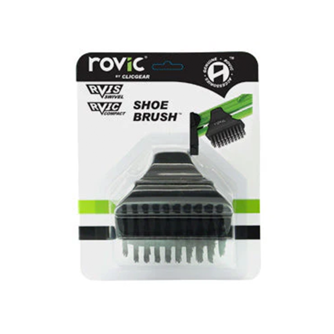 Rovic shoe brush packaging on a white background