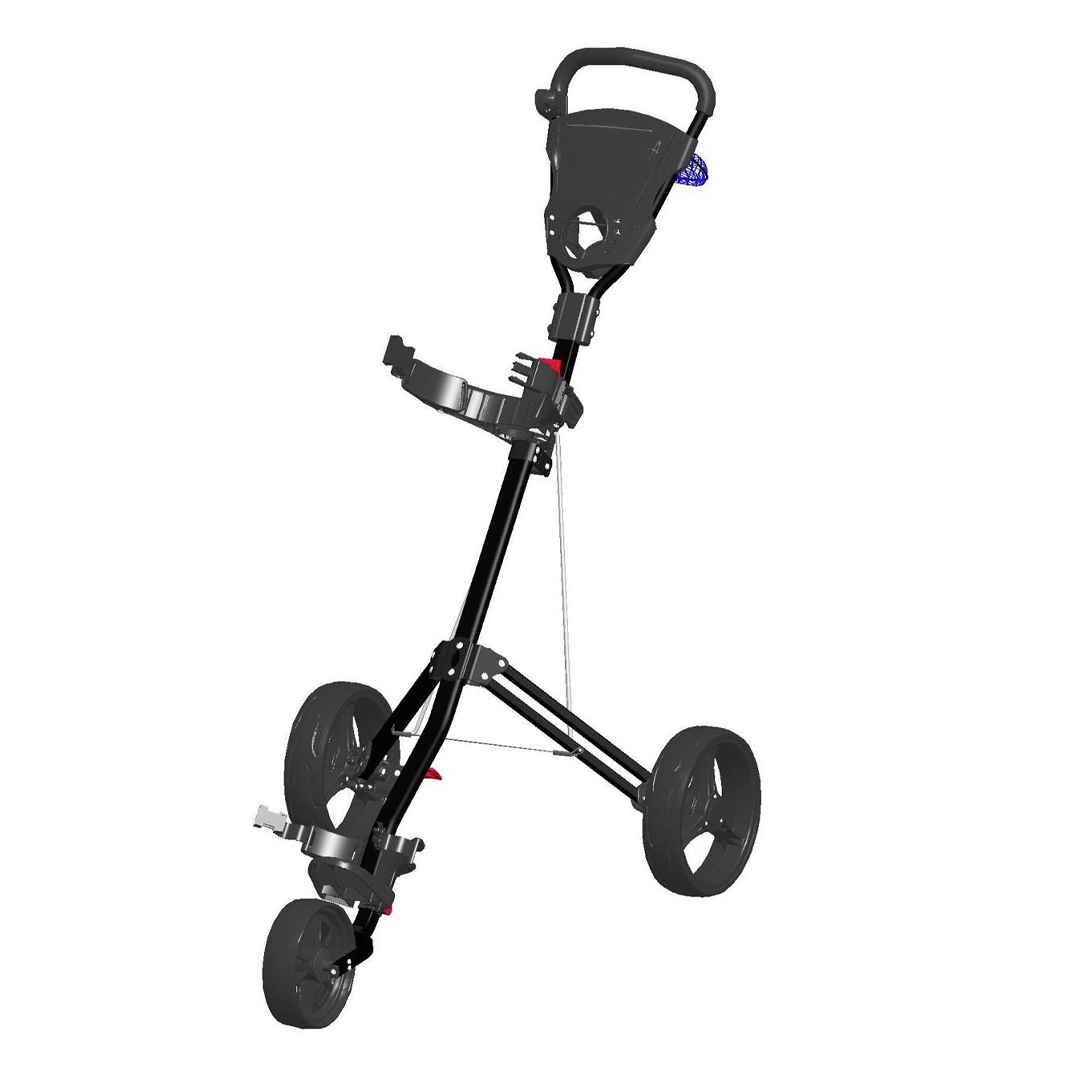PGF 3-Wheel Golf Buggy - Black