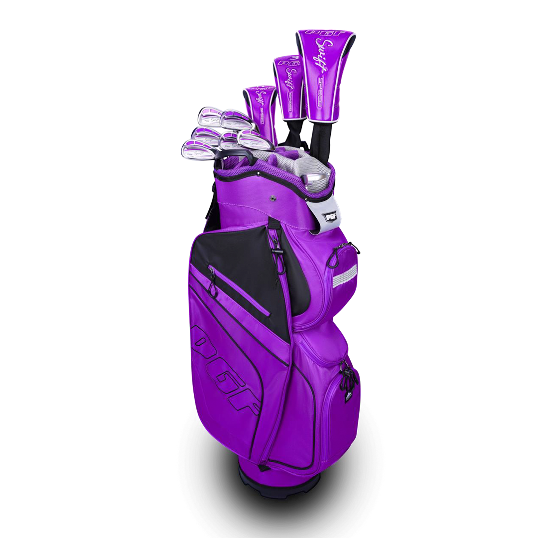 PGF Swift Ladies Golf Package - Right Hand / Graphite / Purple