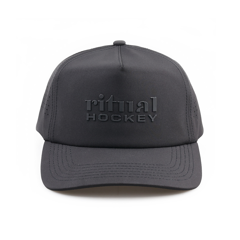 Black cap with 'ritual HOCKEY' logo on a white background